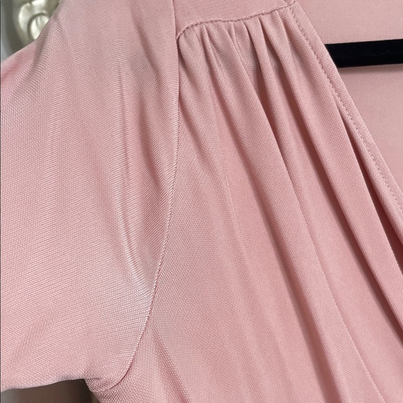 H&M Soft Pink Draped Blouse - Picture 6 of 9